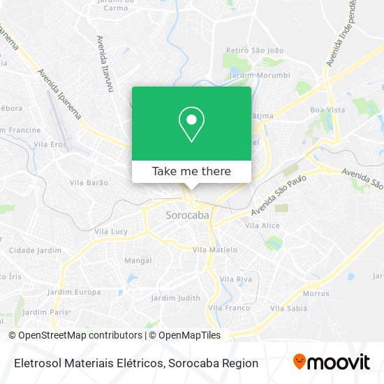 Eletrosol Materiais Elétricos map