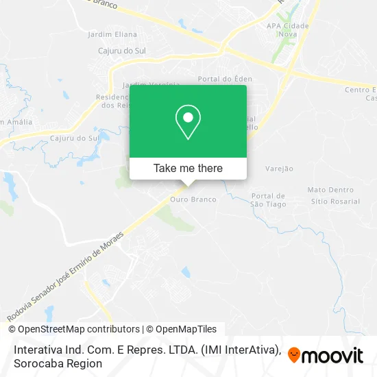 Interativa Ind. Com. E Repres. LTDA. (IMI InterAtiva) map