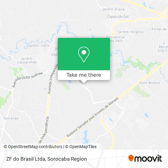 ZF do Brasil Ltda map