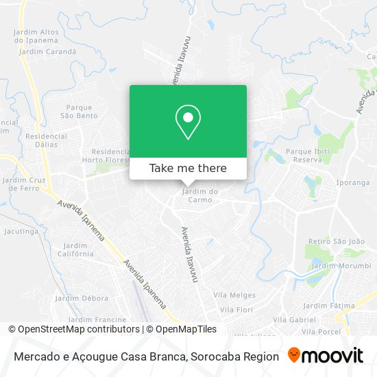 Mercado e Açougue Casa Branca map