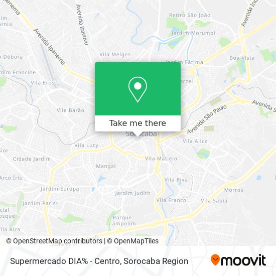 Supermercado DIA% - Centro map