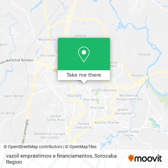 vazoli empréstimos e financiamentos map