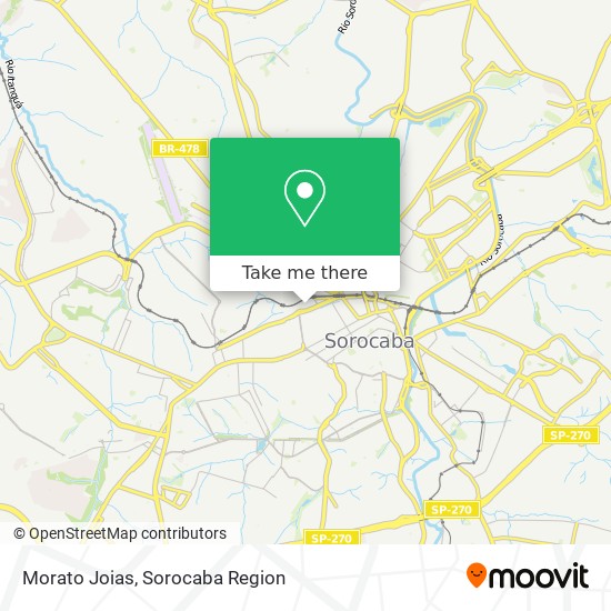 Mapa Morato Joias
