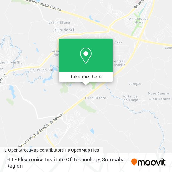 FIT - Flextronics Institute Of Technology map