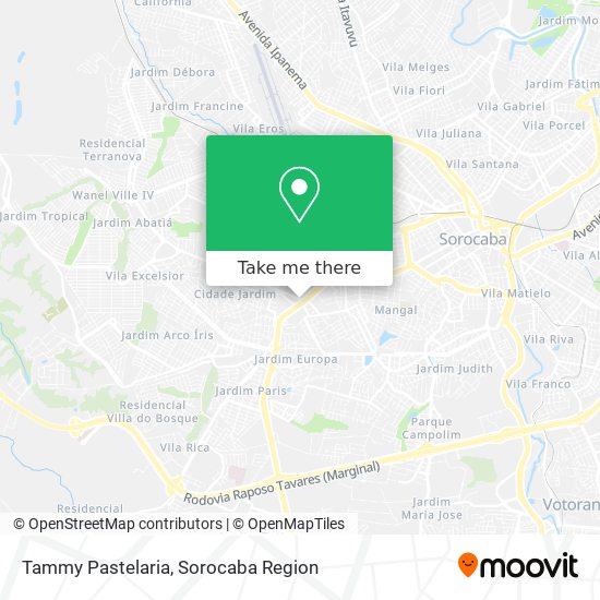 Tammy Pastelaria map