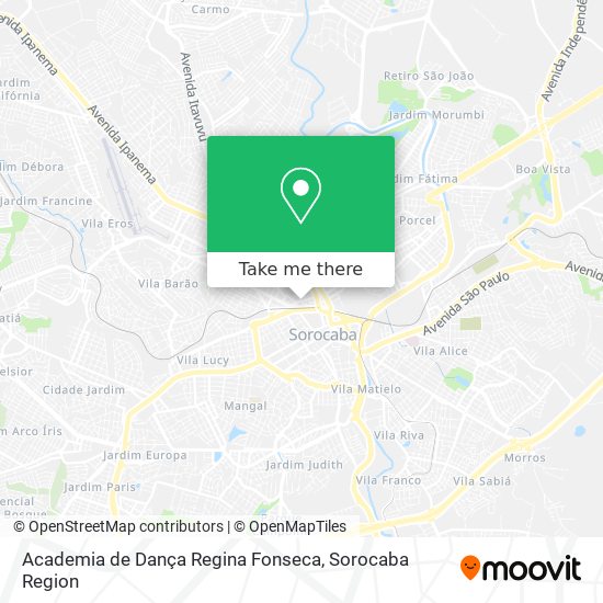 Academia de Dança Regina Fonseca map