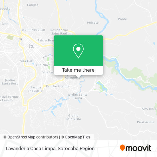 Lavanderia Casa Limpa map