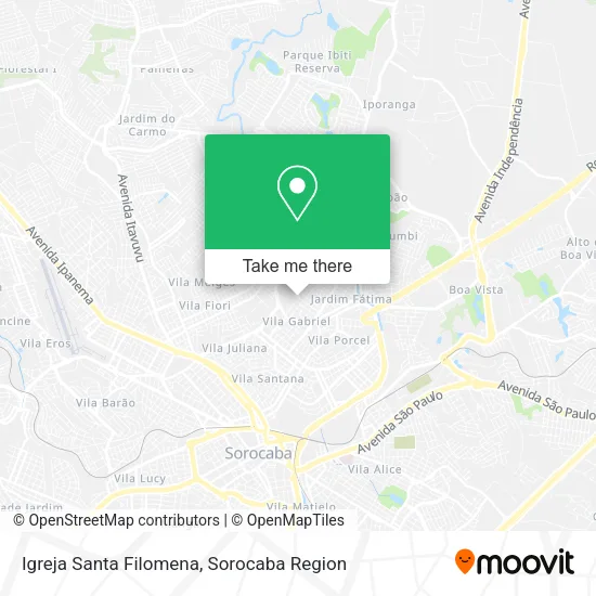 Igreja Santa Filomena map