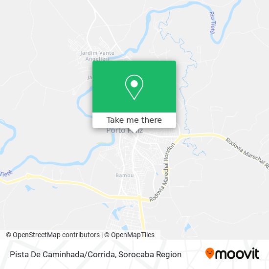 Pista De Caminhada/Corrida map
