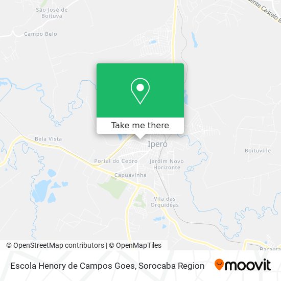 Escola Henory de Campos Goes map