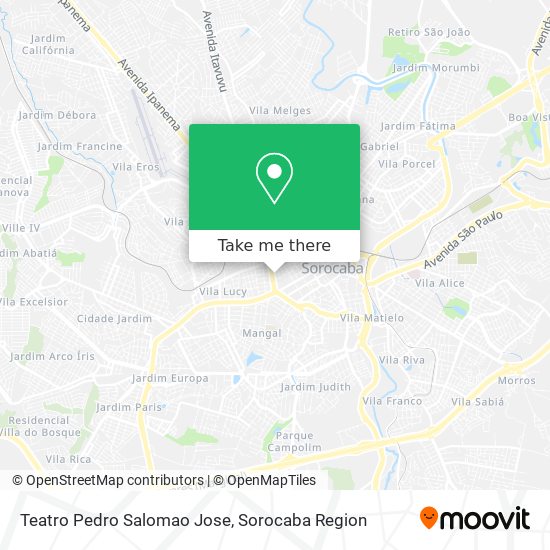 Teatro Pedro Salomao Jose map