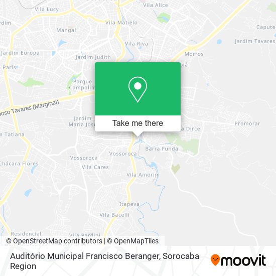 Auditório Municipal Francisco Beranger map