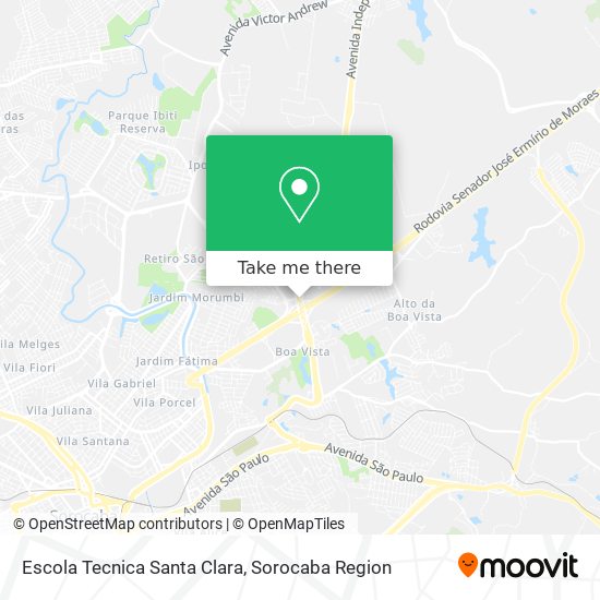 Escola Tecnica Santa Clara map