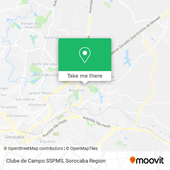 Clube de Campo SSPMS map