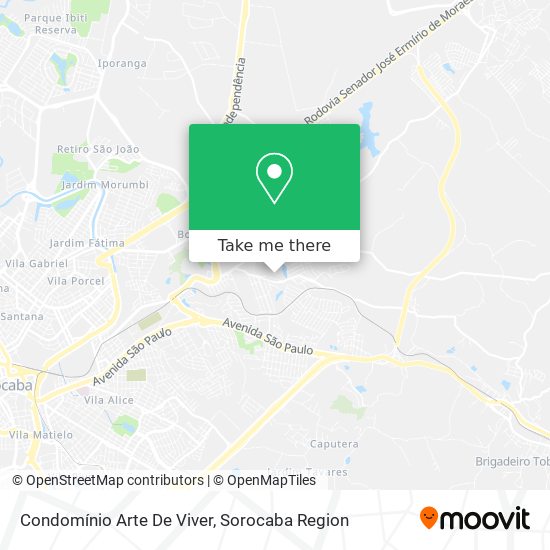 Condomínio Arte De Viver map