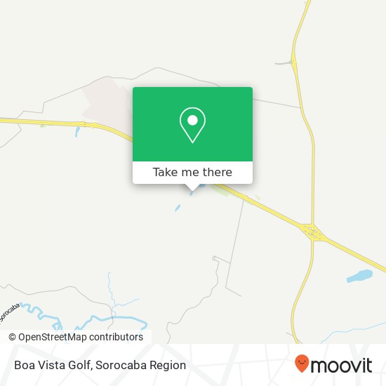 Boa Vista Golf map