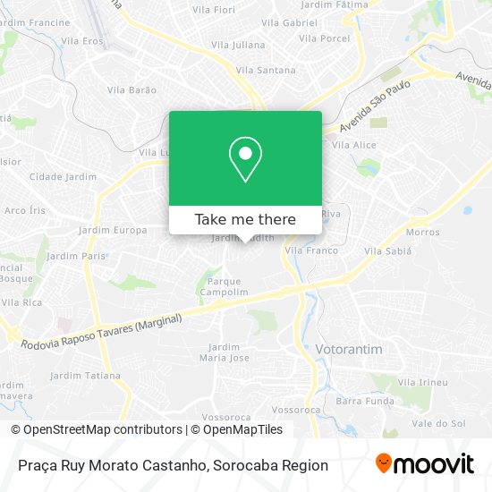 Praça Ruy Morato Castanho map