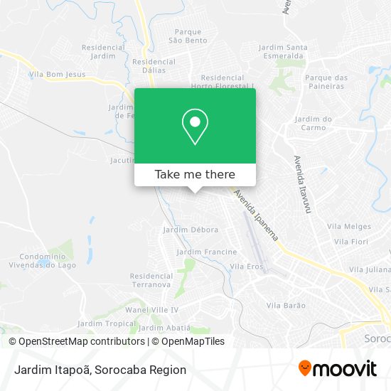 Jardim Itapoã map