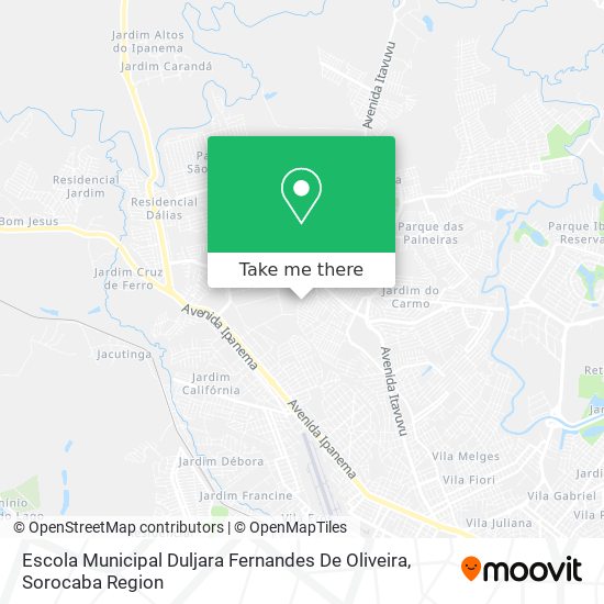 Escola Municipal Duljara Fernandes De Oliveira map