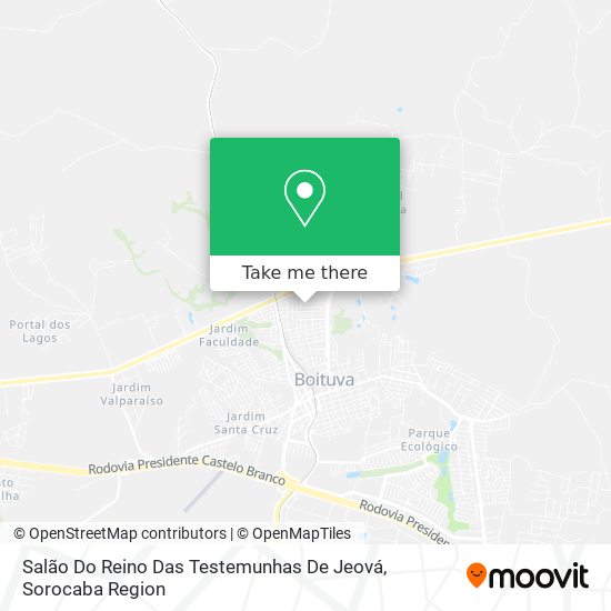 Salão Do Reino Das Testemunhas De Jeová map