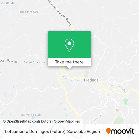 Loteamento Domingos (Futuro) map