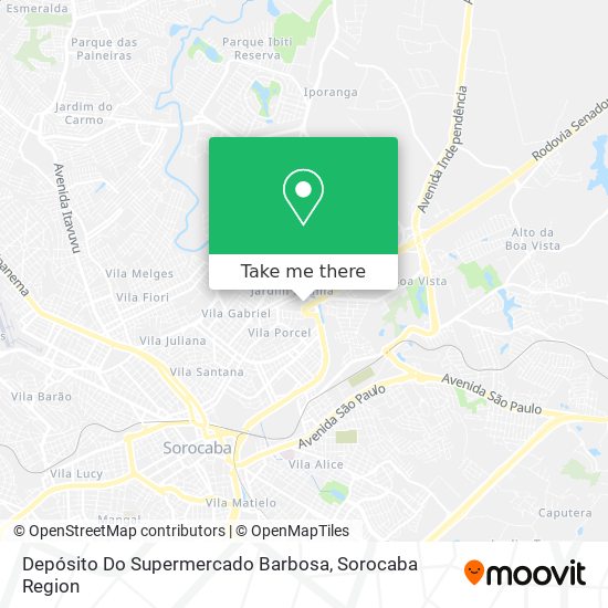Depósito Do Supermercado Barbosa map