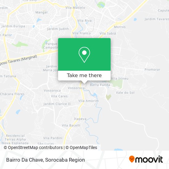 Bairro Da Chave map