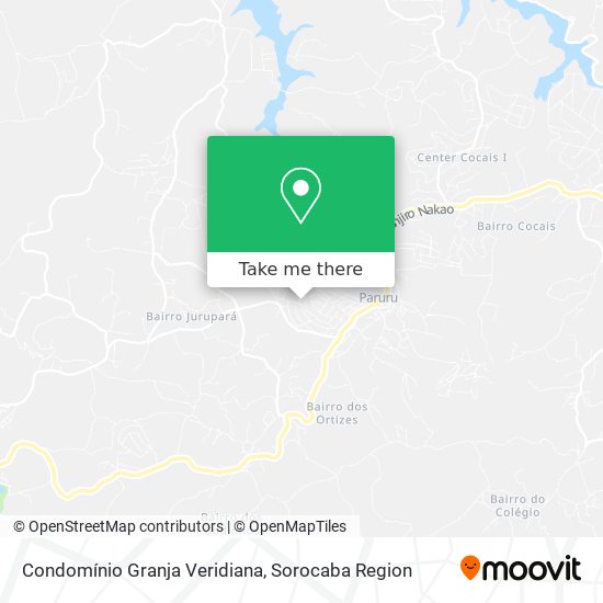 Condomínio Granja Veridiana map