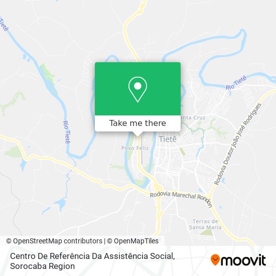 Mapa Centro De Referência Da Assistência Social