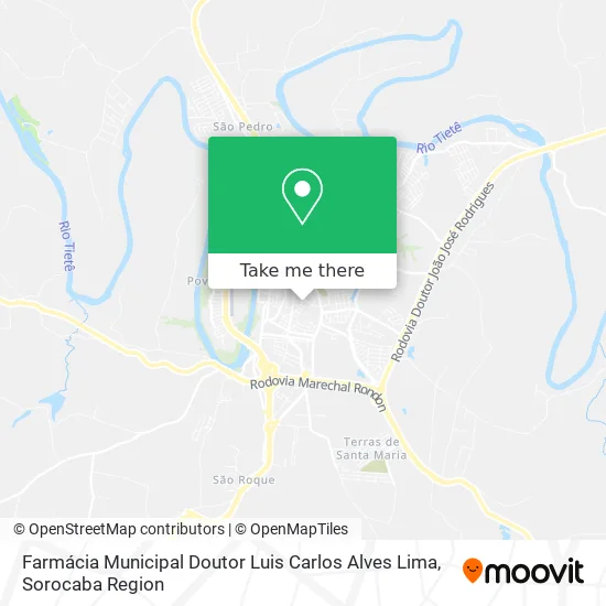 Farmácia Municipal Doutor Luis Carlos Alves Lima map