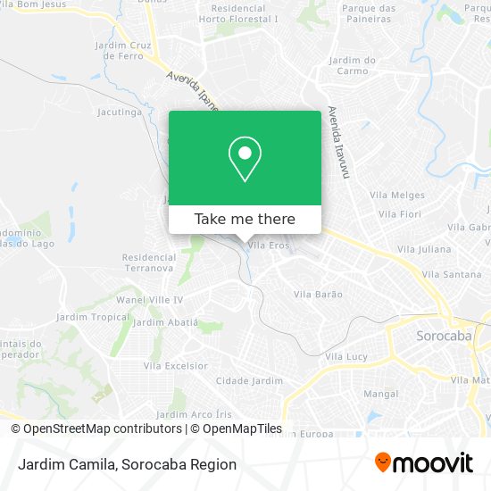 Jardim Camila map