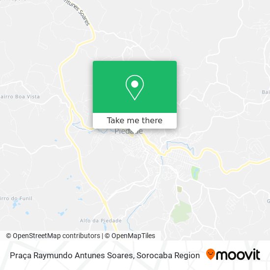 Praça Raymundo Antunes Soares map