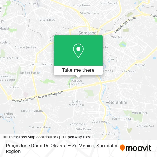 Praça José Dario De Oliveira – Zé Menino map