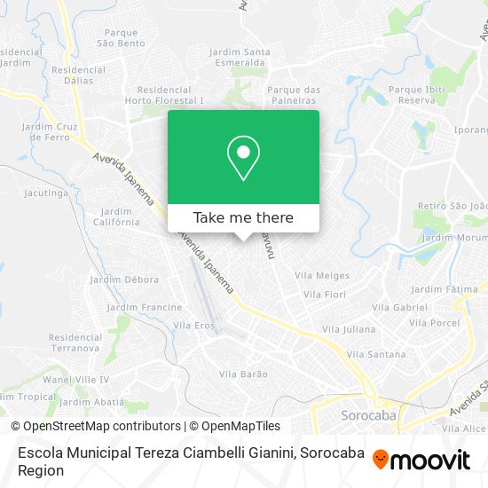 Escola Municipal Tereza Ciambelli Gianini map