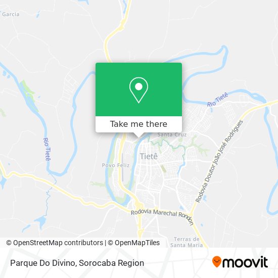 Parque Do Divino map