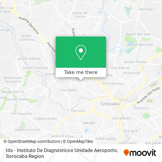 Ids - Instituto De Diagnósticos Unidade Aeroporto map