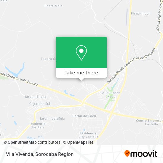 Vila Vivenda map