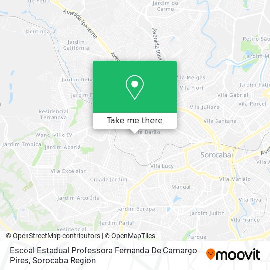 Escoal Estadual Professora Fernanda De Camargo Pires map