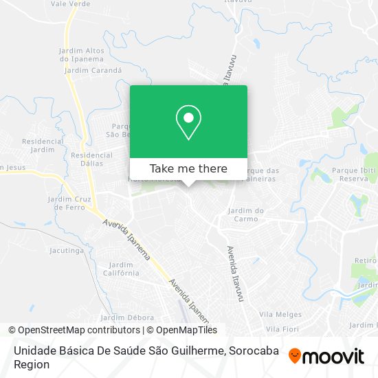 Unidade Básica De Saúde São Guilherme map