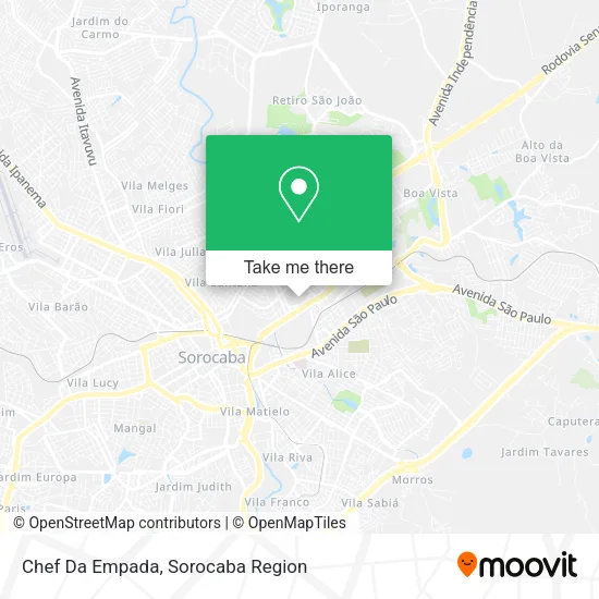 Chef Da Empada map