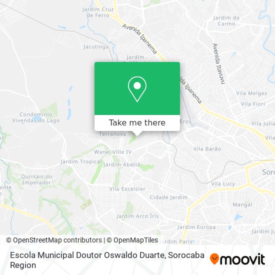 Escola Municipal Doutor Oswaldo Duarte map