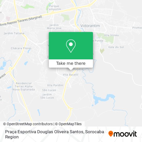 Praça Esportiva Douglas Oliveira Santos map