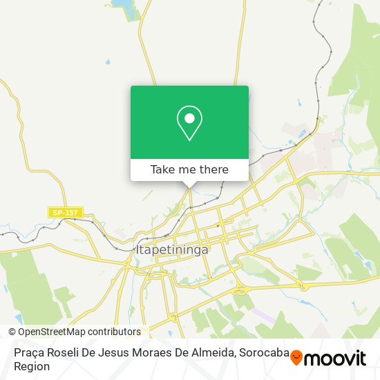Praça Roseli De Jesus Moraes De Almeida map