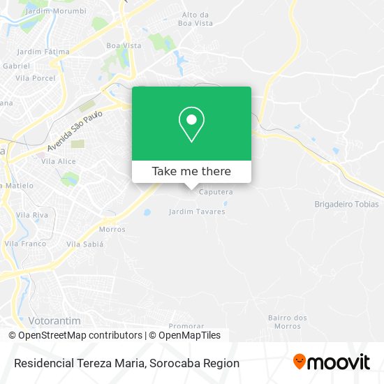 Residencial Tereza Maria map