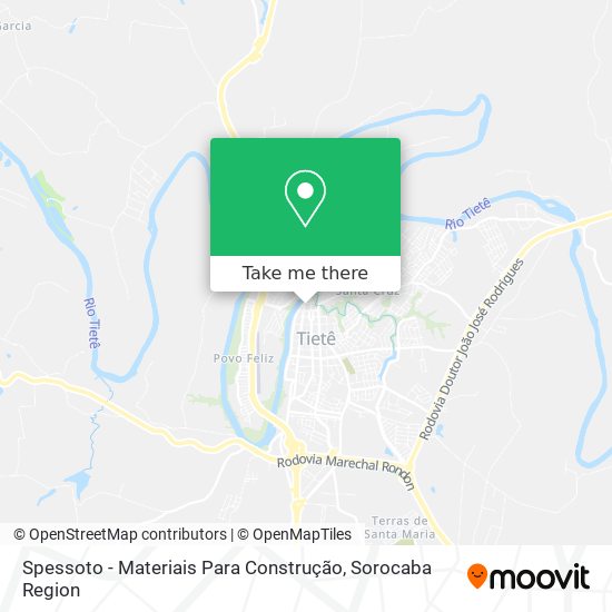 Spessoto - Materiais Para Construção map