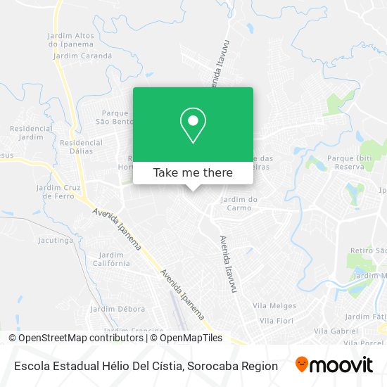 Escola Estadual Hélio Del Cístia map