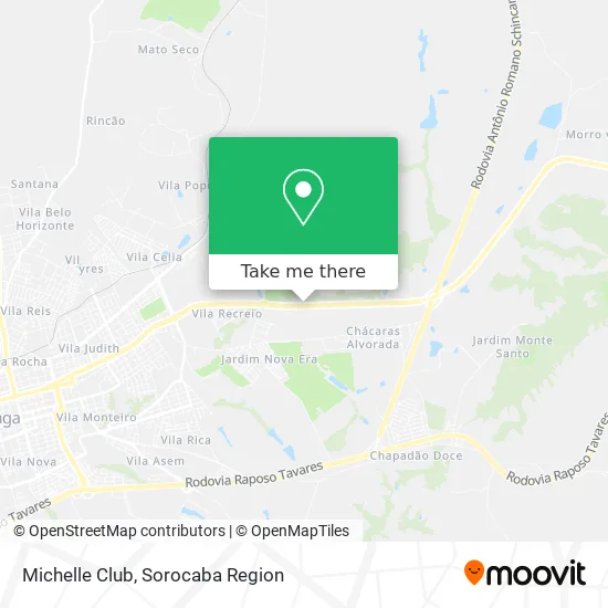 Michelle Club map