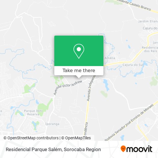 Residencial Parque Salém map