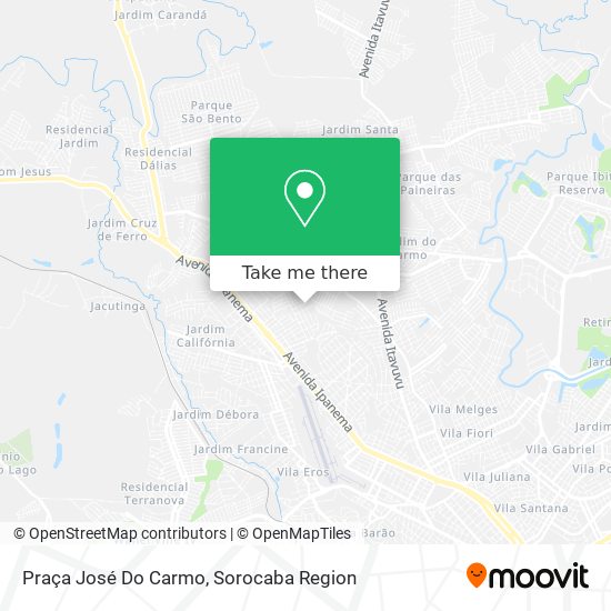 Praça José Do Carmo map