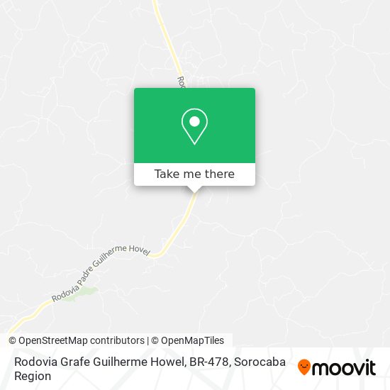 Rodovia Grafe Guilherme Howel, BR-478 map